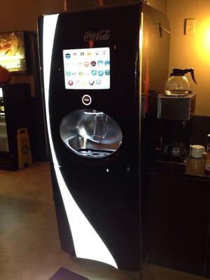 They've got a Coke Freestyle machine too!