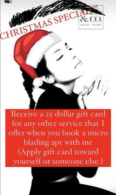 Holiday special at Alex & Co. !