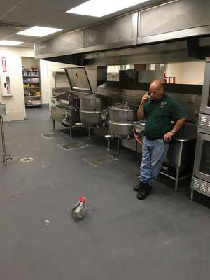 Restaurant Kitchen & Food Prep Area Epoxy Flooring in Miami, FL