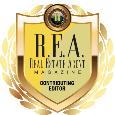 I am a contributing editor for Real Estate Agent Magazine