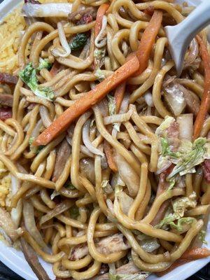 4. Chicken Lo Mein Tray