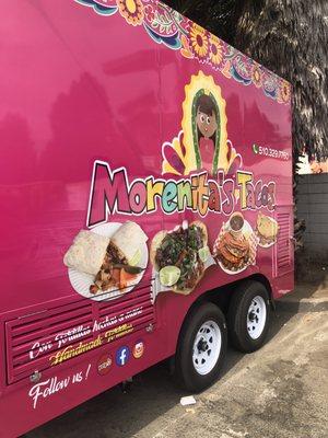 Side of food truck