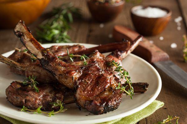 Smoked Lamb Chops