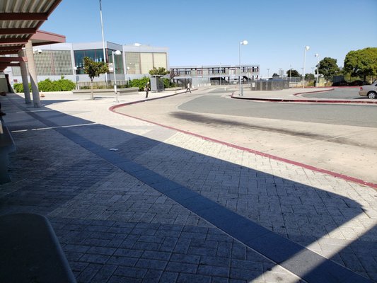 Pittsburg/Baypoint Bart Station bus stops.