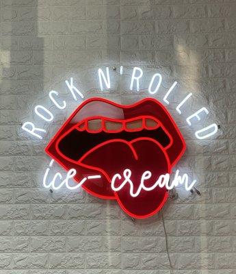 Rock 'n' roll ice cream, give it a try!