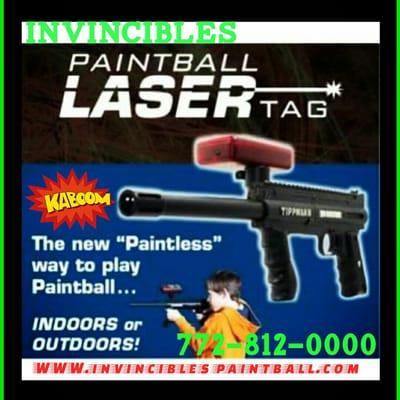 New things coming this Spring..Now InVINCibles has Paintball,Airsoft,and Lazer Tag... Come and check it out.