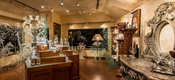 Interior of our showroom located in Downtown Vacaville