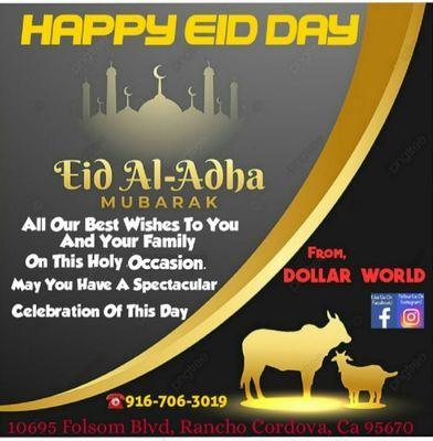 HAPPY EID DAY To Everyone