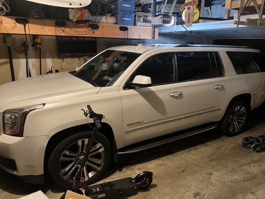 My Yukon, a couple days after detailing (after it rained)