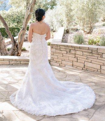 Wedding updo