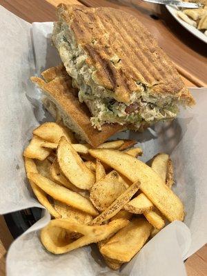 Chicken & Artichoke Panini