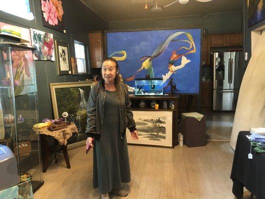 Ms. Kuo - Owner of the Locke Art Studio