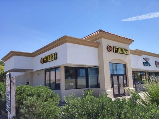 3 sets of channel letters fabricated and installed at this Fatburger / Buffalo's location.