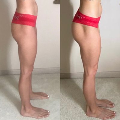 Weight Gain Client - 8 Week Progress