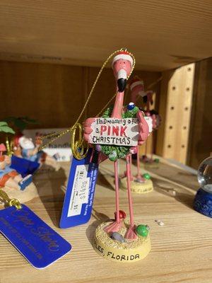 Flamingo ornament