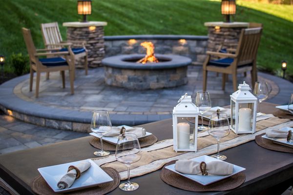 Patio with Fire Pit