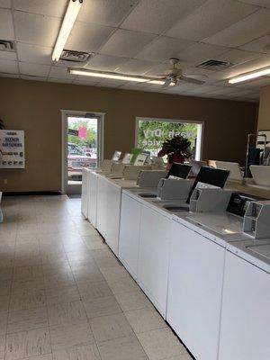 Bridgeport Laundromat is the perfect place to drop off your clothes and pick them up clean, dry and folded or do them yourself!