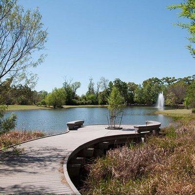 Around the lake at Rob Fleming Park