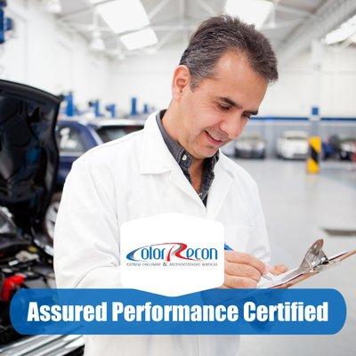 Color Recon Is Assured Performance Certified.