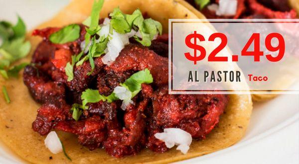 Now serving Al Pastor