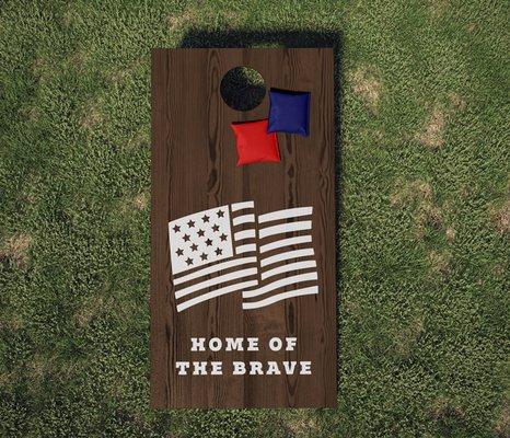 Custom corn hole sets