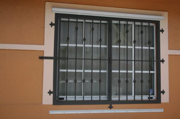 Security windows bars