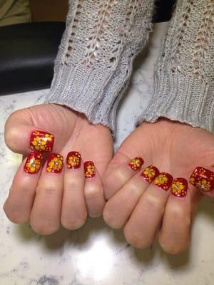 Talented nail technicians!