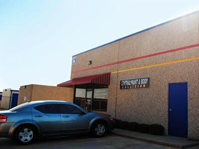 Front of Central Paint and Body Collision Repair.