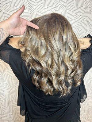 Reverse balayage