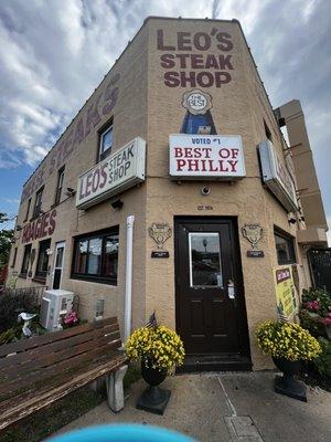 1st Cheesesteak in Philly!