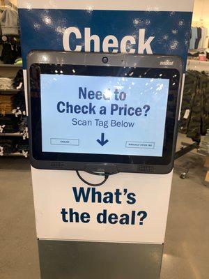 Price checker