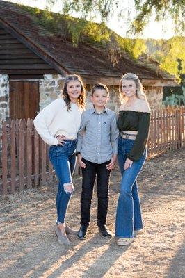 Family Session at the Rancho Penasquitos Ranch House