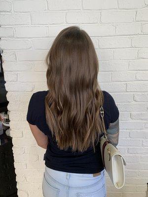 Tape in hair extensions