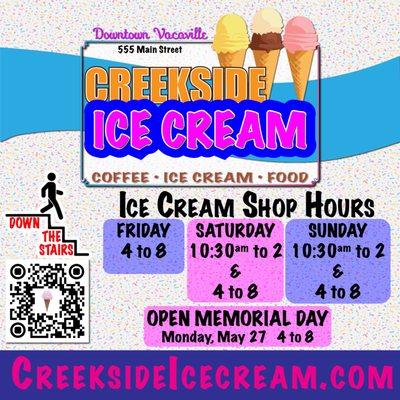 Creekside Ice Cream & Coffee Shop