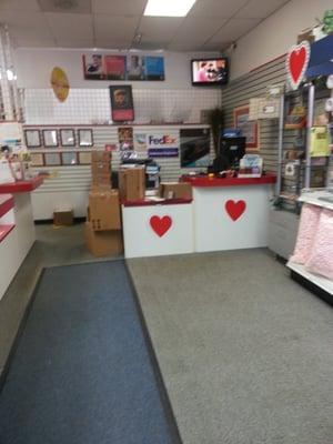 Front counter