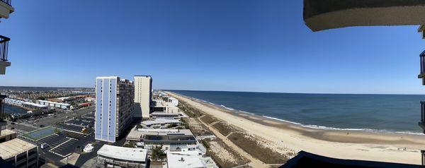 Ocean strip view