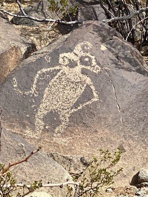 Petroglyphs are wonderful and they are everywhere also the Campsite is very clean and organized (great place).