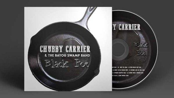 Black Pot CD artwork package for Chubby Carrier