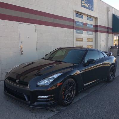 My GTR after they cleaned 5 states worth of bugs off of it!