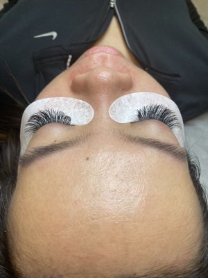 Excellent Retention Before Lash refill