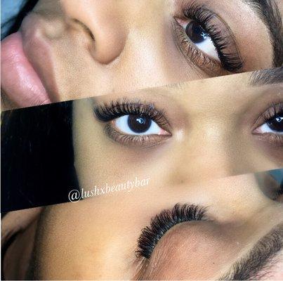 LUSH Dolleye Full-set eyelash extensions