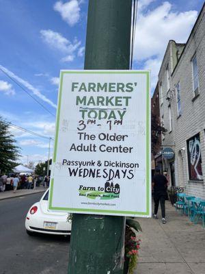 east passyunk farmers' market