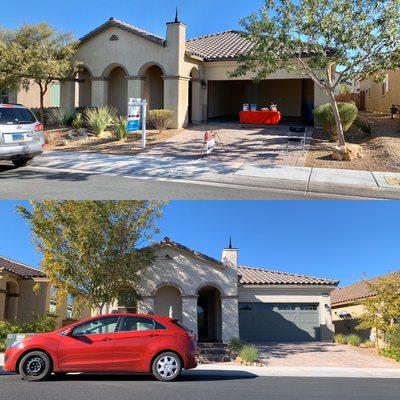 Hosting a garage entry Open House is the safest option