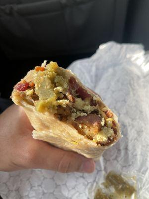 Traditional Breakfast Burrito