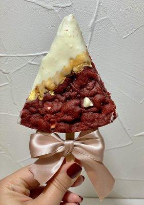 Red velvet cookiesicle