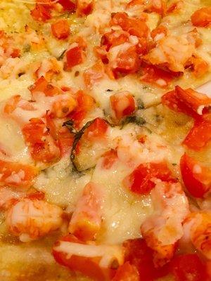 Lobster pizza