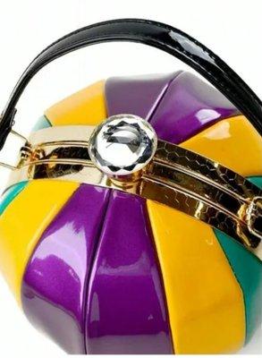 Mardi Gras Ball Clutch