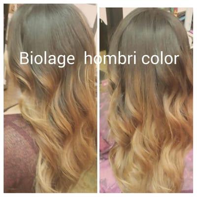 Hombre color Biolage by Aracely haircreations salon and spa 191-1 San Felipe rd Hollister Ca.95023 8316372866