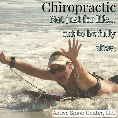 Come see what chiropractic can do for you!