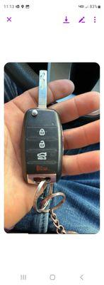 2017 kia optima key